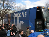 Fleur de Lys 3894 - Bloc Qu�b�cois - ParlonsQc - Parlons Qu�bec - 2000 Prevost H3-45 (ex-leased Angel Tours)