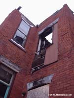 Burnt house